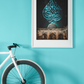 Qibli Mosque Glowing [16x20” Poster]