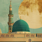 Retro Masjid Al-Nabawi [11x17" Poster]